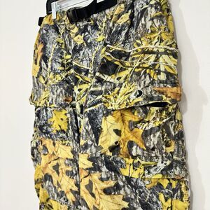 Mossy‎ Oak Camouflage Cargo Utility Convertible Pants/Shorts Men's 34x31